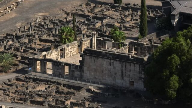 capernaum synagogue Kfar Nahum Israel