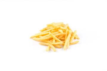 french fries isolated