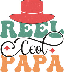 Happy Father's Day Dad Colorful Graphics. Funny Daddy Saying, Quote and Slogan for Print on Demand Industry and Printing Business.