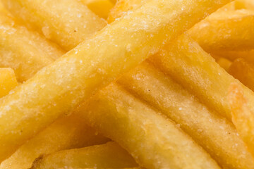 Fried potatoes closeup