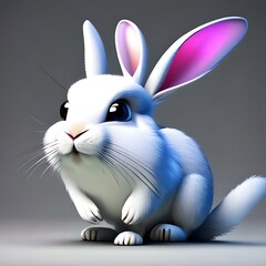 rabbit illustration design generative ai