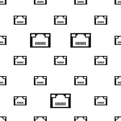 Ethernet Port Seamless Pattern Y_2203001