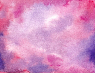 Obraz premium purple abstract watercolor background