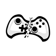 game crash icon logo design