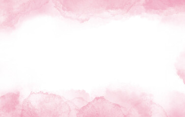 Fototapeta premium abstract watercolor background with pink color and white space. Use for background or backdrop 
