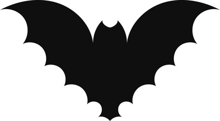 Halloween decorations concept. Halloween with  black bats.