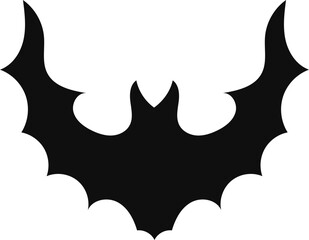 Halloween decorations concept. Halloween with  black bats.