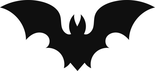 Halloween decorations concept. Halloween with  black bats.