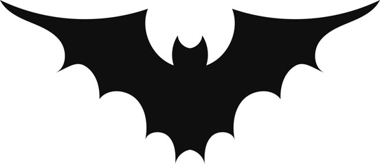 Halloween decorations concept. Halloween with  black bats.