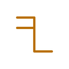 Abstract Spiritualistic geometrical Symbol