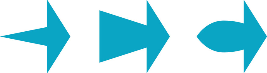 long gray arrows, arrow icons