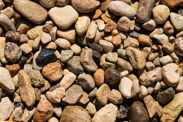 Wet Stone Pebbles Texture Or Stone Pebbles Background For Design