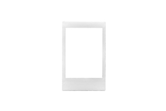 vintage Polaroid isolated on white background / instant photo frame / isolated graphic design elements / Polaroid Photo frame vector