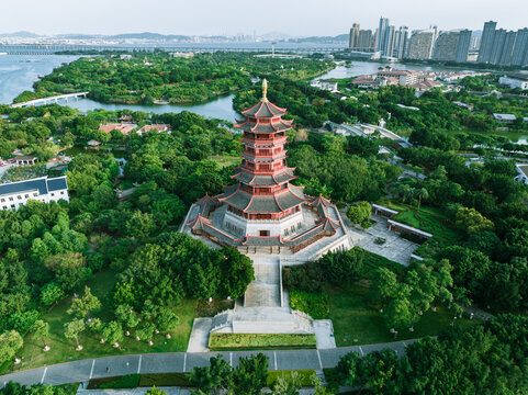 Xiamen Jimei cityscape 