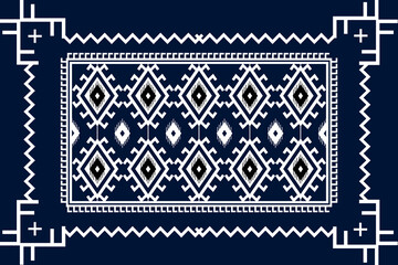Aztec geometric ethnic seamless pattern. Native American, African, Moroccan, Mexican, Peruvian, Egyptian style. Design for clothing, fabric, carpet, textile, texture, wallpaper, rug, home decor.