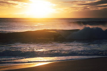 Sunset barrel at Galicia