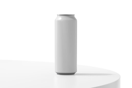 Realistic PSD Soda Can Mockup for Showcasing Brand in High Defination