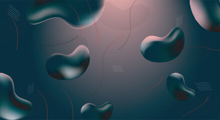 3d rendered background