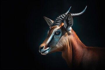 Stunning Antelope Portrait - Captivating Close-up Image of Wildlife
