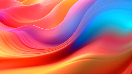 Obraz premium Modern colorful abstract wave Liquid shape in blue color background. Flow liquid lines design element. Generative Ai