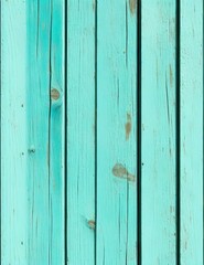 Painted wooden texture. Tiffany color wooden background. AI generated Generative AI