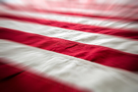 US America flag wave background closeup, American National Holiday