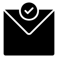 mail glyph icon