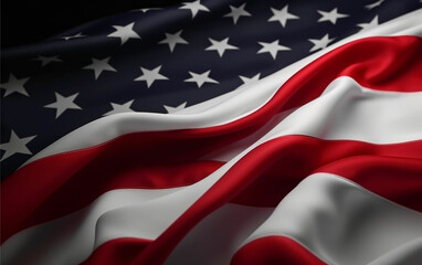 America USA flag background