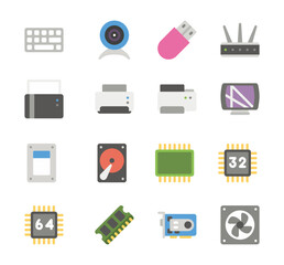 devices and network set icons