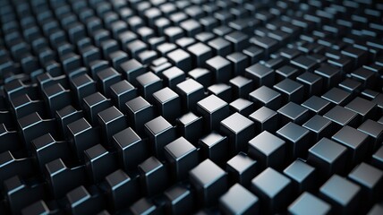 Obraz premium abstract cube background Generative AI