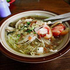 Indonesian traditional soto