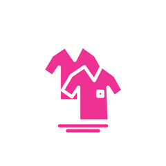 Cloth Shirt Wear Solid Icon