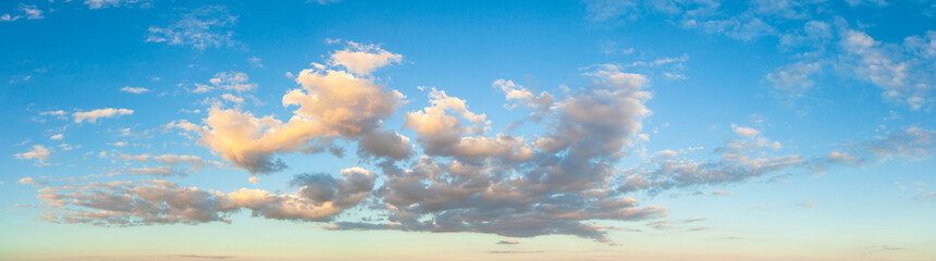 Sunset Clouds over Perdido Beach in Pensacola, Florida