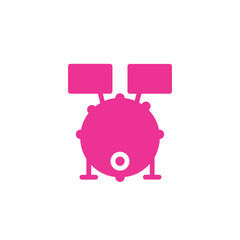 Drum Drums Music Solid Icon