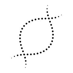 Molecule icon vector. Chemistry illustration sign. Molecule symbol or logo.
