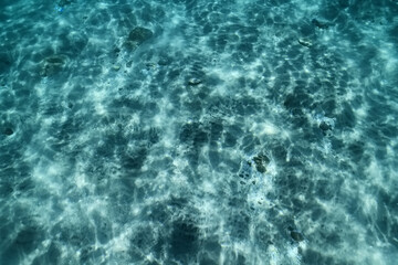 abstract blue background water surface in the sea