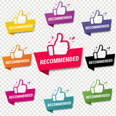 set of stickers recommended