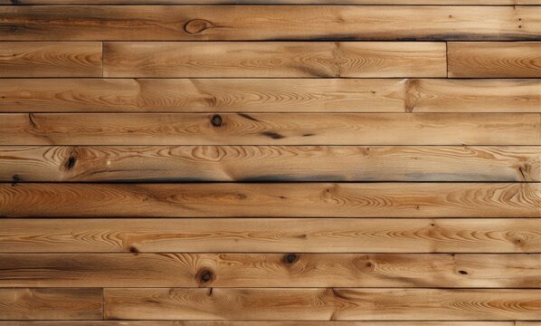Wood grain plank background. Generative AI