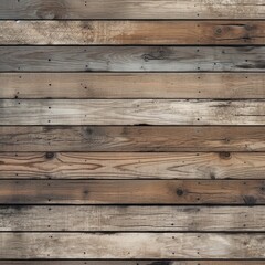 Obraz premium Closeup view of the wooden planks. Old wood texture. Generative AI