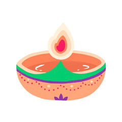 Diwali lamp Indian light festival
