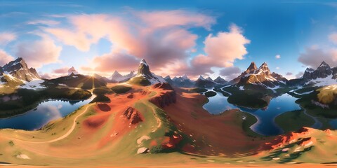 Serenity Unveiled: AI-Crafted Nature's Beauty, AI-generated