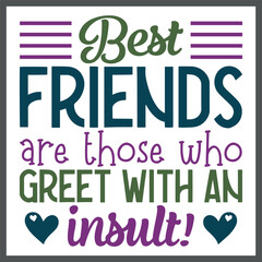 Friendship Day T-Shirt Design, Typography T-Shirt With Colorful Vector And Elements