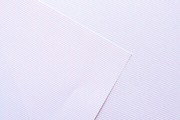 layered scrapbook paper with stripes