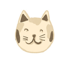 cat cute icon paint