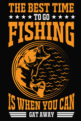 Fishing  T-shirt Design.