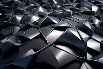 molecular structure of metal, metallic surface 