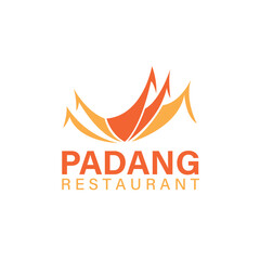 illustration design logo  restaurant. abstract logo restaurant