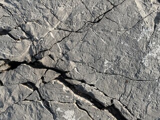 Grey rocky stone surface background