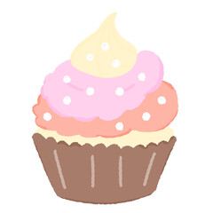 cupcake with icing