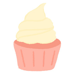 cupcake isolated
